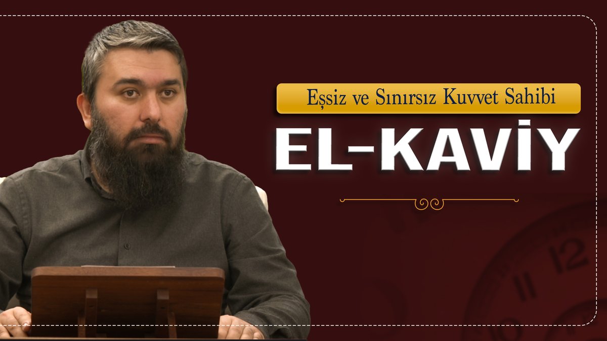 Bir mümin günümüz devletlerinin gücüne baktığında ümitsizliğe kapılmamalıdır. Günümüzdekilerden çok daha güçlü devletlerin ve imparatorlukların bugün adını bile hatırlamıyoruz. O halde bir mümin kendini aciz hissettiğinde, güçsüz hissettiğinde El-Kaviy olan Allah’a sığınmalıdır.