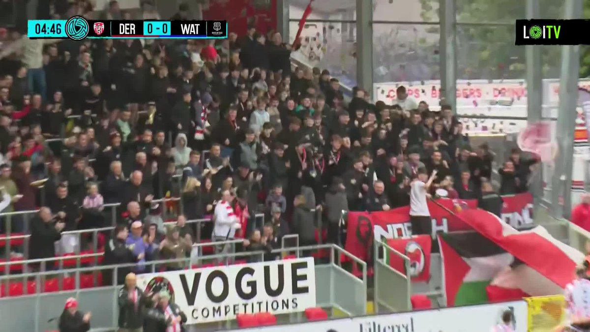 What a strike from Liam Boyce to give Derry City an early lead!💥