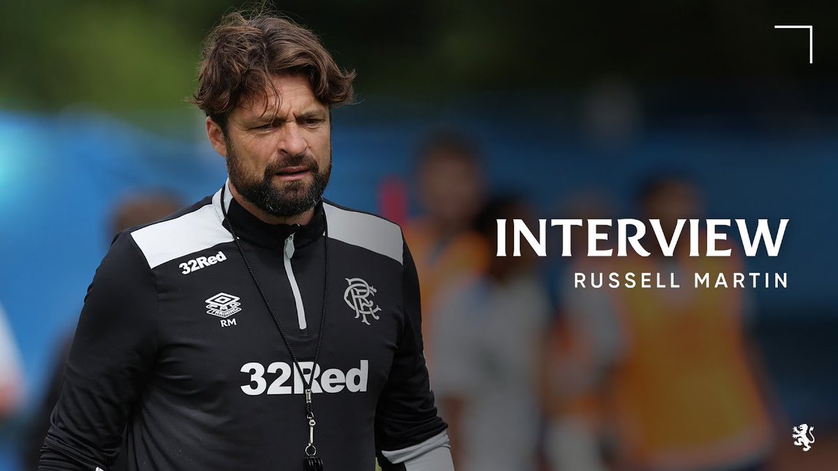 🎙️ Russell Martin spoke to RangersTV ahead of Sunday's match against Club Brugge. 🎟️ Join us at Ibrox on Sunday: