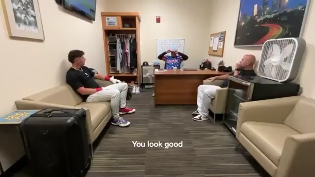 an emotional moment for Colson Montgomery 🥹