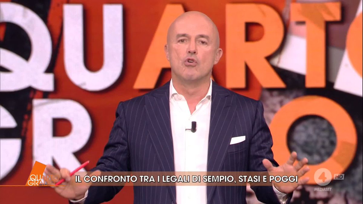 Nuzzi fa la lista delle fake news, ma lui è stato il primo a portarle in prima serata su una rete nazionale. E quell’aria da attore drammaturgo… un circo senza fine. #Garlasco #Quartogrado