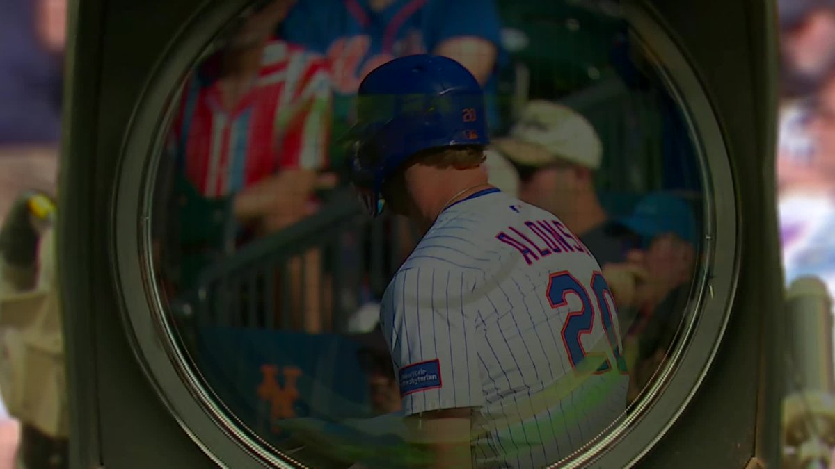 Pete Alonso, in your camera lens.