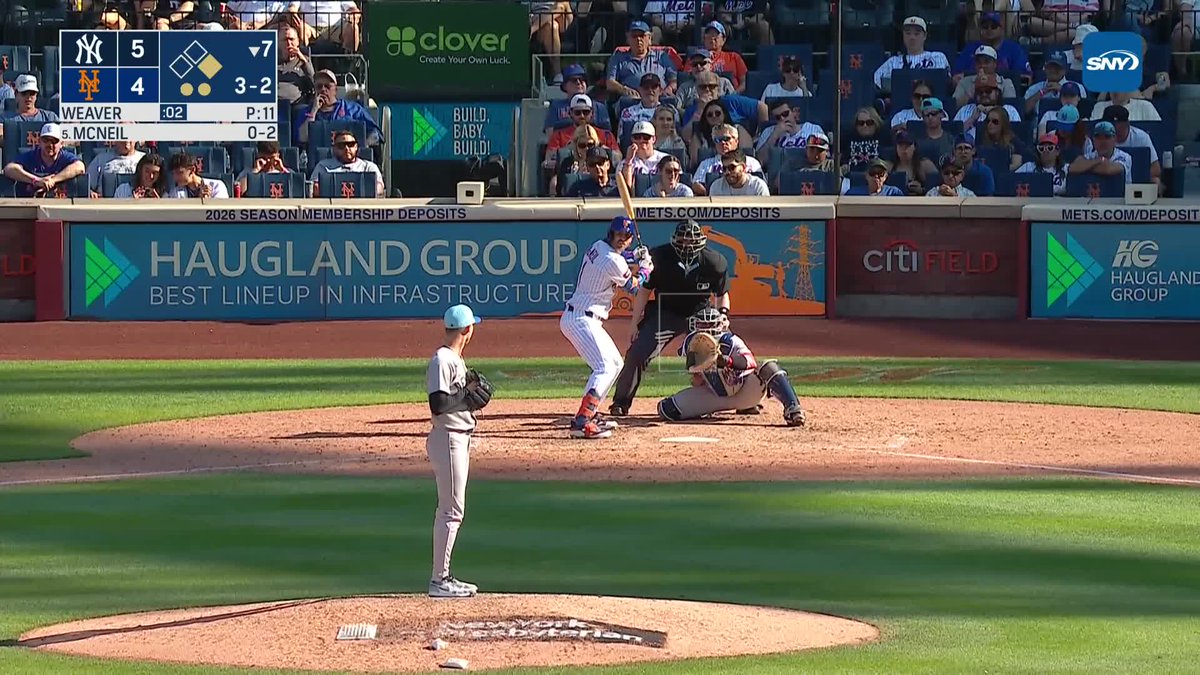 JEFF McNEIL GIVES THE METS THE LEAD!