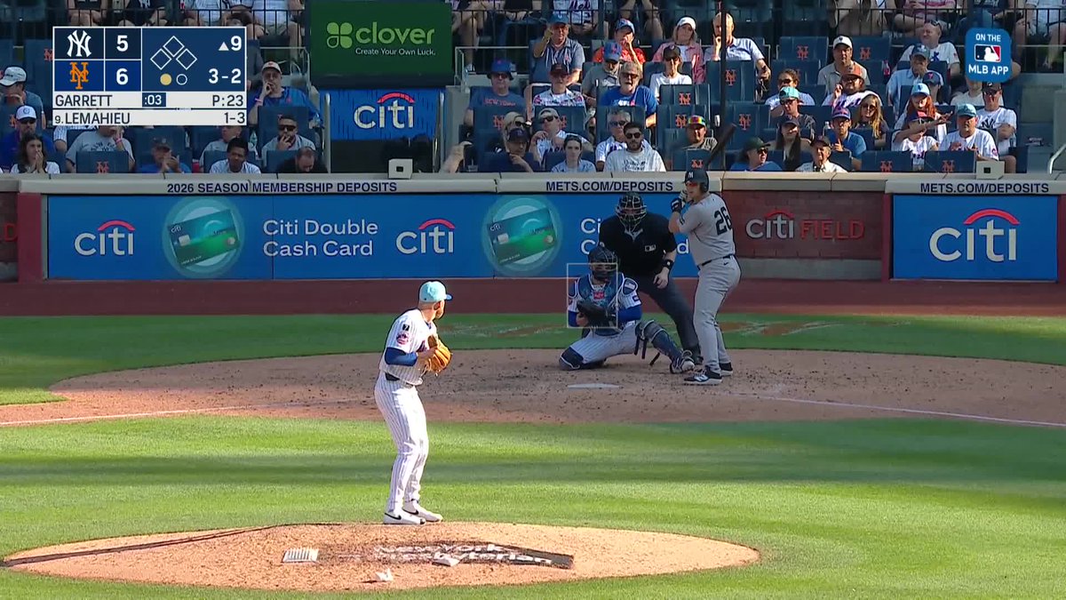 JEFF McNEIL MAKES THE DIVING STOP AND THROWS OUT DJ LeMAHIEU!