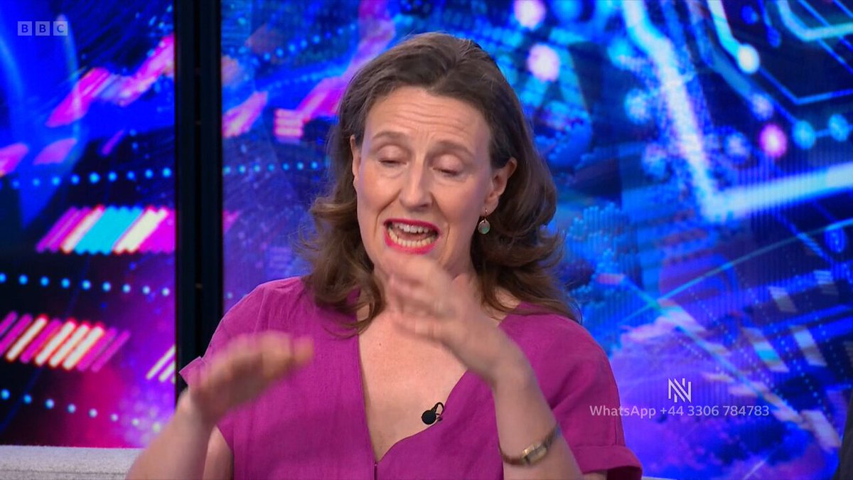 “It is quite dystopian… There is a danger that humans will be left in ‘dark forests’ online.” Miranda Green of the Financial Times tells Faisal Islam about the fears of AI “predating” on humans. #Newsnight