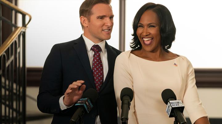 She's back and she's leveled up! Introducing Terri J. Vaughn as MISS GOVERNOR. Season 1 Part 2 of the Tyler Perry comedy series premieres on August 14.