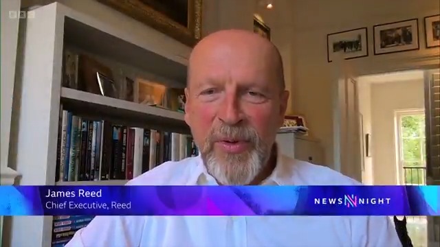 "I’d never seen job vacancies decline while the economy was growing… Large accounting firms, for instance, are not hiring the number of graduates they used to" Reed Recruitment CEO James Reed says he’s worried about the impact AI will have on jobs for young people. #Newsnight