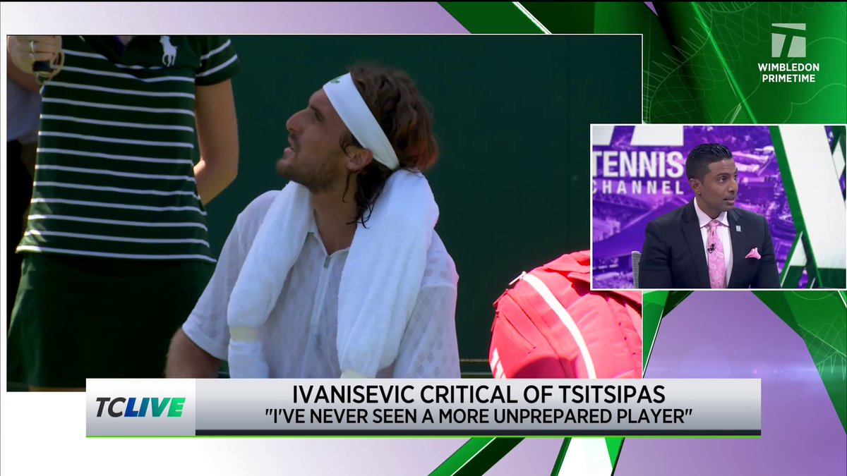 “I thought it was a joke” Hall of famers shocked by Goran Ivanisevic’s critical comments towards Stefanos Tsitsipas 😳 #Wimbledon