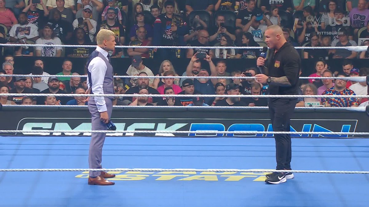 "Promise me you will not squander this opportunity." What do you say, Cody Rhodes? Can you keep that promise for Randy Orton? 👀