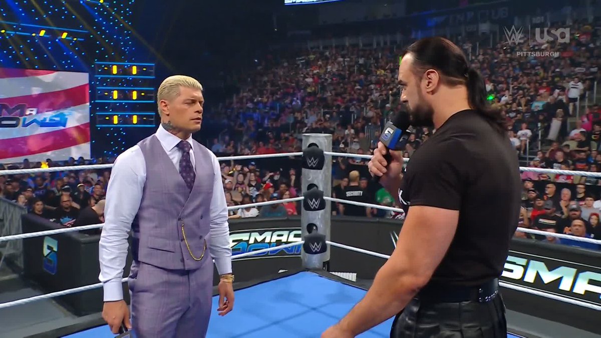 "I won't hesitate, unlike somebody." Drew, you might've spoken too soon... 😳