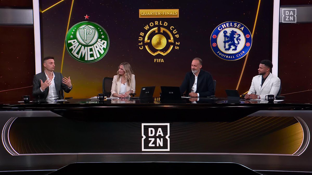 🧠 From the DAZN desk: Dimitar Berbatov says Estêvão is a standout dribbler — and he knows a thing or two about technique 👀