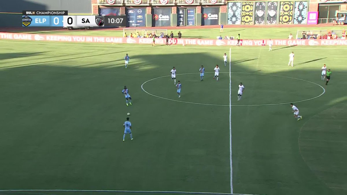 🚨 BANGER ALERT 🚨 Juan Sebastian Agudelo puts San Antonio FC ahead in the Copa Tejas rivalry!
