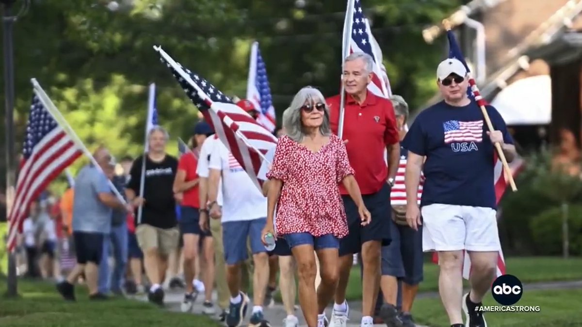 Small towns and big cities across the country are celebrating America’s birthday marking the 249th year since the Declaration of Independence in 1776. Whit Johnson reports on the parade goers celebrating the Fourth of July.