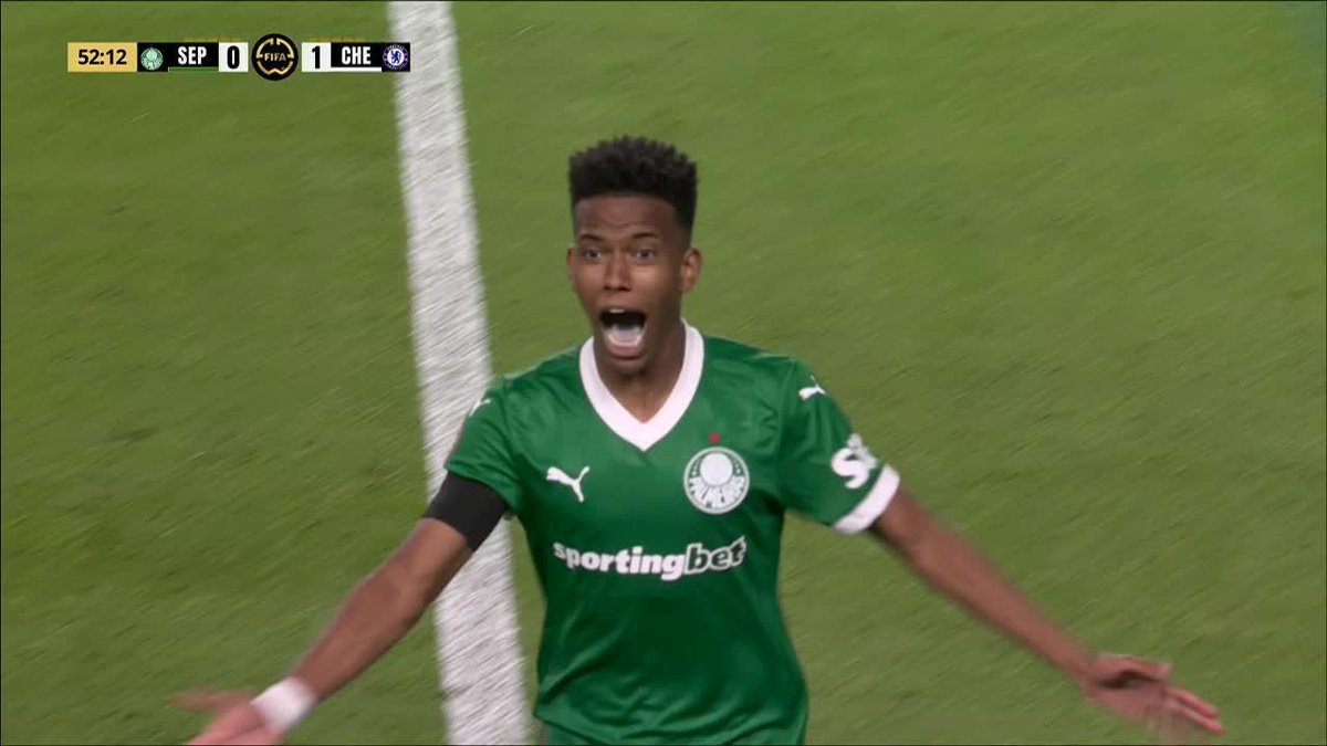 🤯🇧🇷 UFFF, EL GOLAZO QUE HIZO ESTÊVÃO CONTRA EL CHELSEA, SU PRÓXIMO CLUB. 18 AÑOS. 💎