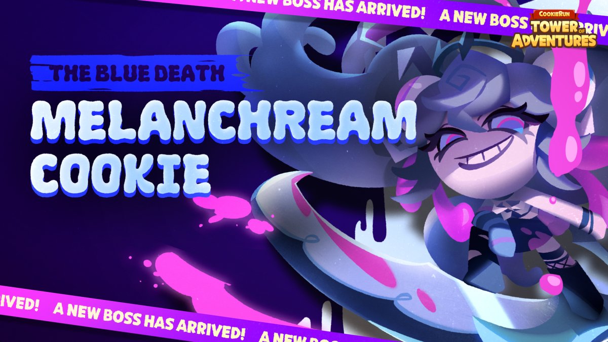 Meet Melanchream Cookie, the first of the four calamities! 😈