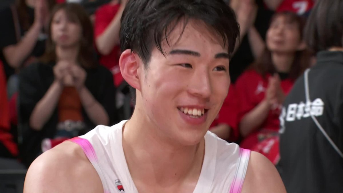 ゲームハイ13リバウンドの活躍を見せた川島選手🙌🫣 川島悠翔 📡バスケットLIVEで見逃し視聴 #日本生命カップ2025 #AkatsukiJapan #日本一丸