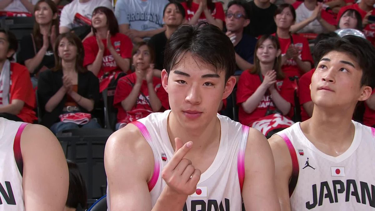 キャプテン・ホーキンソン選手からも🫶 Josh Hawkinson 川島悠翔 📡バスケットLIVEで見逃し視聴 #日本生命カップ2025 #AkatsukiJapan #日本一丸