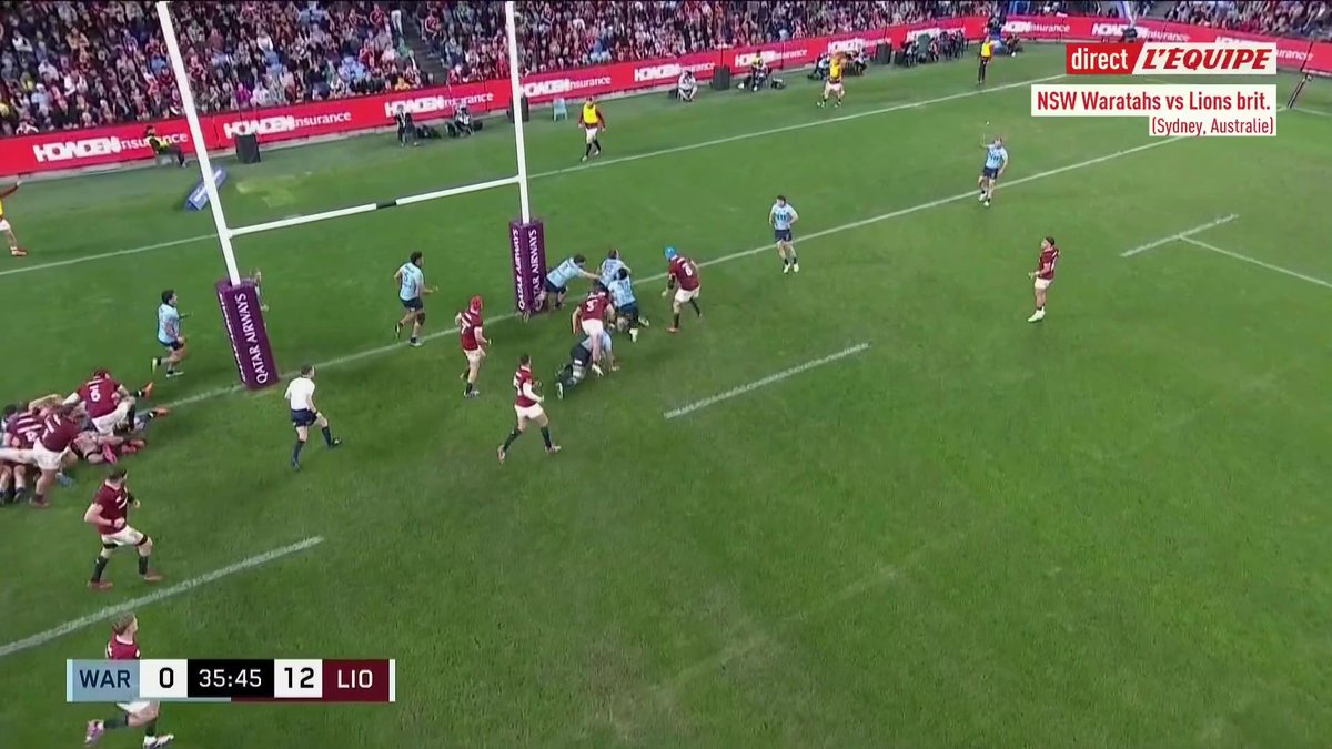 LE DOUBLÉ POUR JONES ! Suivez le match en direct sur la chaine L'Equipe : #lequipeRUGBY