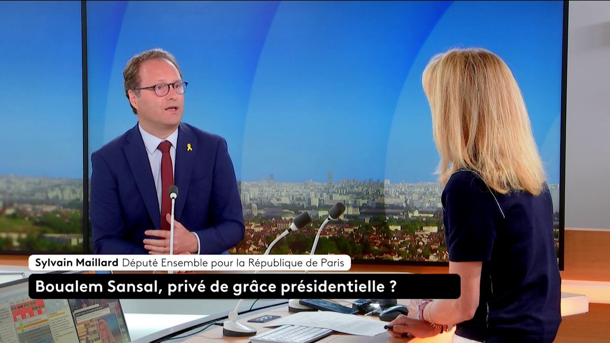 🇫🇷🇩🇿 INFO | Sylvain Maillard s’est OPPOSÉ cette semaine à l’arrestation des criminels de guerre Netanyahu et Gallant. Ce matin il appelle à une position « très ferme avec l’Algérie », qui détient Boualem Sansal.