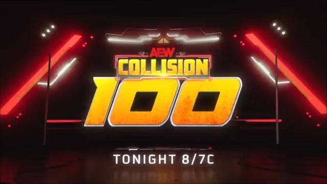 TONIGHT! We're celebrating the 100th episode of #AEWCollision with only SEVEN DAYS until #AEWAllInTexas! Tune in LIVE at 8/7c on @TNTDrama + @SportsOnMAX, TONIGHT!
