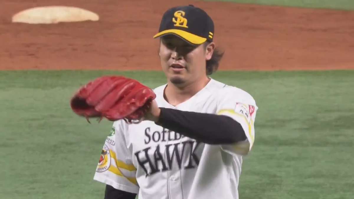 接戦を制す‼️ 福岡ソフトバンク 杉山一樹 投手が三者連続三振で締めてゲームセット👏 👇ライブ配信はこちら