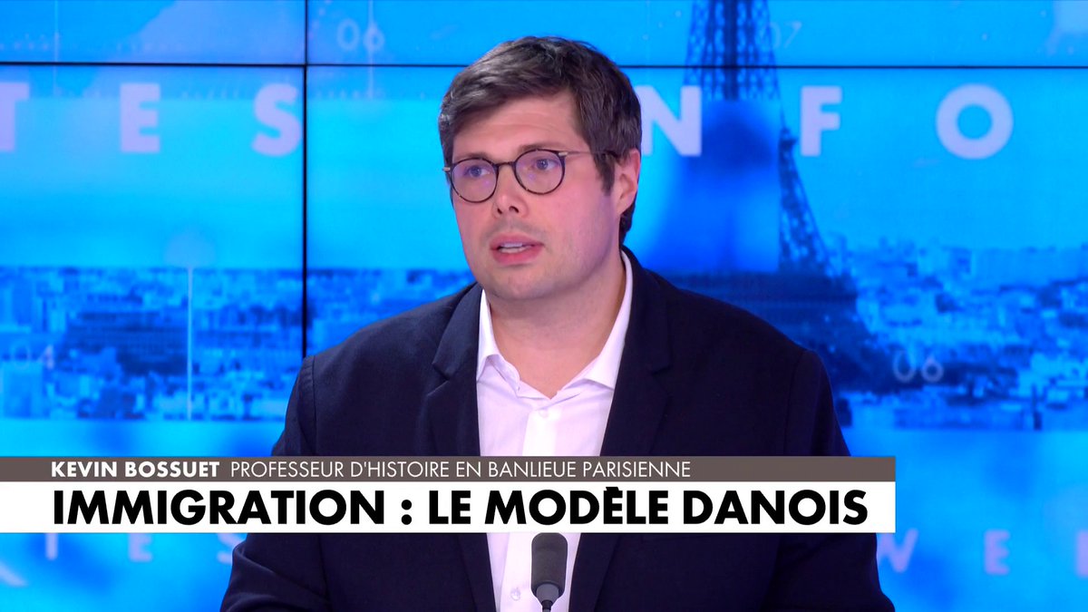 Kevin Bossuet, professeur d'histoire : «Emmanuel Macron est un multiculturaliste et un immigrationiste forcené», dans #180MinutesInfoWE