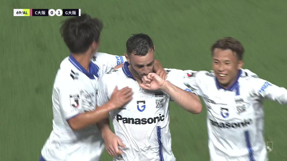 柿谷曜一朗さんの予言的中？ネタ ラヴィを起点に半田陸が大阪ダービーの決勝ゴール！ 🎦 ゴール動画 🏆 明治安田Ｊ１リーグ 第23節 🆚 Ｃ大阪vsＧ大阪 🔢 0-1 ⌚️ 70分 ⚽️半田 陸（Ｇ大阪) #Ｊリーグ