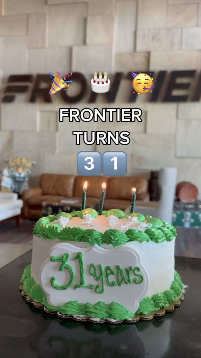 Frontier just turned 31... and we have a sweet surprise for 31 of you! 🎉 Guess the inside color of our cake in the comments for your chance to win a $250 flight voucher. ✈️ Good luck! 👇 HOW TO ENTER 👇 1. Follow Frontier Airlines 2. Comment your guess on Frontier's Instagram post! Learn more ➡️ Terms and conditions apply. Enter by 7/6/25 at 11:59 PM MST.