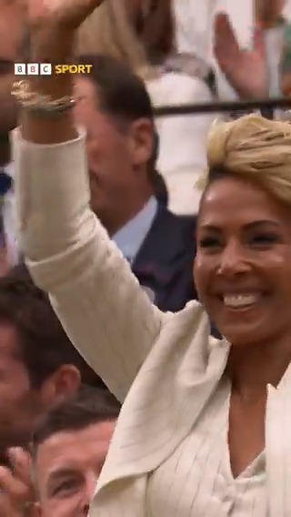 What a line-up! 🤩 ✨ There's some incredible sporting royalty in the Royal Box at #Wimbledon