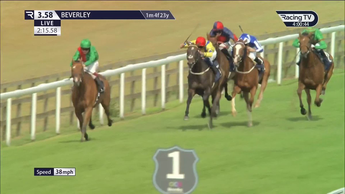 Impressive 🕯️ Candleford bounces back to form with a dominant success in the inaugural running of the Listed Charlie Wood Stakes Beverley Racecourse. Somerville Lodge Stables