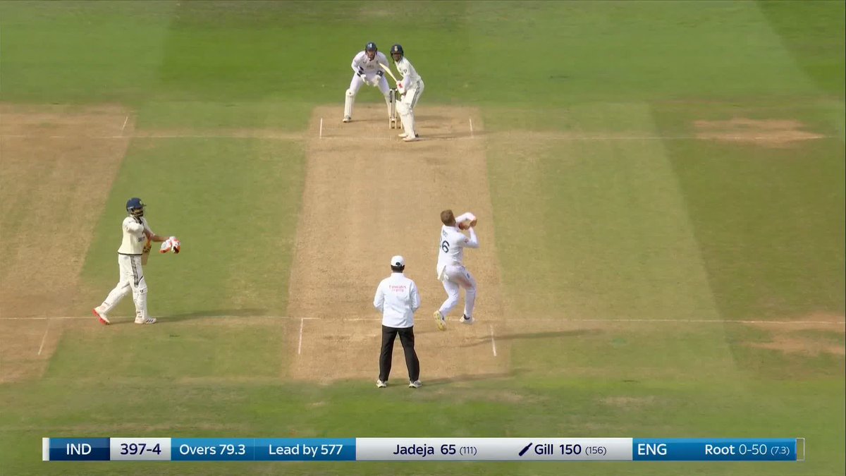 Ollie Pope will NOT want to see this one again! 🫣