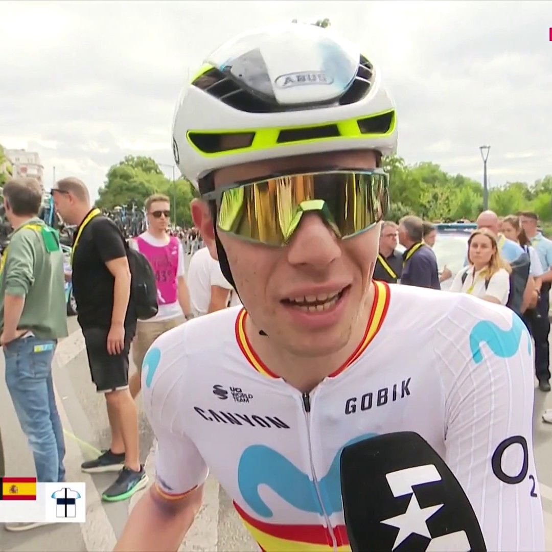 🗣️ Las sensaciones de un debutante como Iván Romeo en Eurosport.es: "Correr en el Tour parece saltar en paracaídas sin paracaídas" #TDF2025