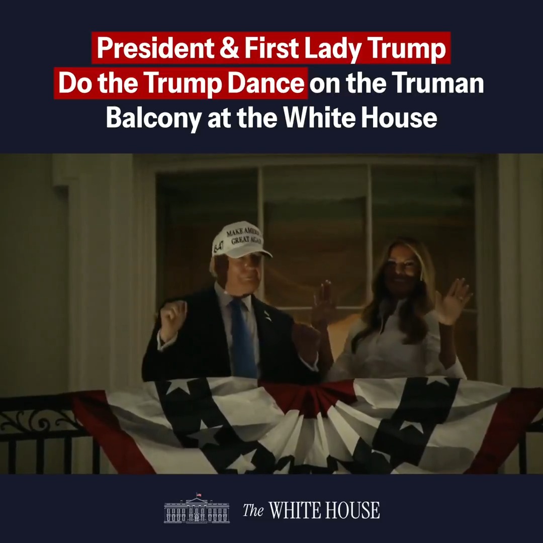 ICYMI: THE VIBES WERE IMMACULATE 🇺🇸🕺💃