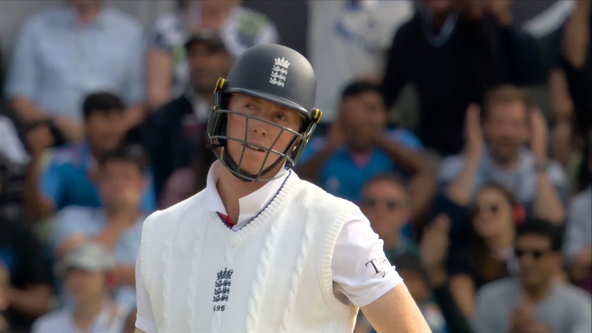 A NIGHTMARE start for England as Zak Crawley falls for a duck! 😬