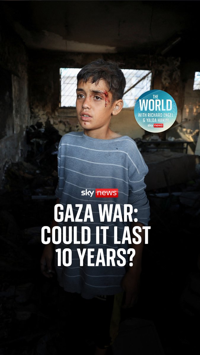 An Israeli official told Yalda Hakim the war in Gaza could last up to 10 years, but could that be the case? Richard Engel, who is back in Iran, says people there think conflict in the region could last a lot longer. Hear their full chat here 👇