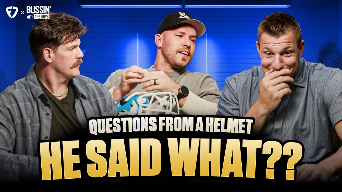 "That is WILDLY incorrect" 😭 Had some fun with our guys Bussin' With The Boys &amp; Rob Gronkowski 🏈 Taylor Lewan | Will Compton