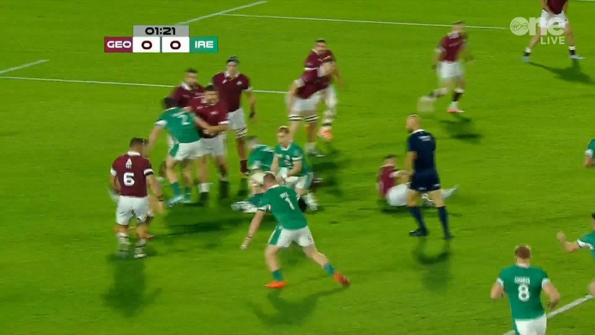 And we’re off… Live updates on and watch live on Virgin Media Sport and RugbyPass #TeamOfUs #WeAreIreland