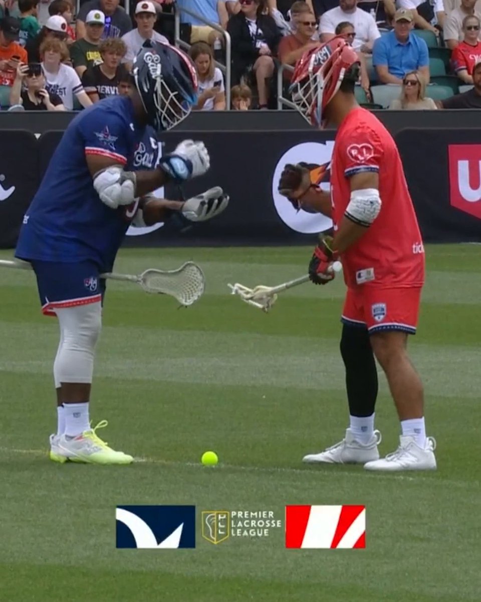 Rock, paper, scissors for the opening faceoff of the PLL All-Star Game 🤣 📺 ESPN