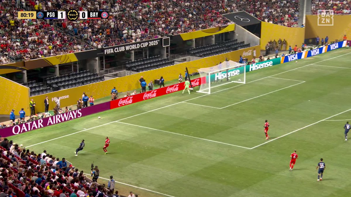 Le but de Désiré Doué 🇫🇷 façon Ref Cam. 📹⚽️ 🎥 DAZN France