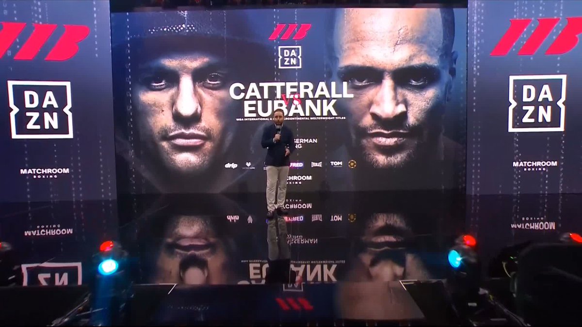 We're LIVE on DAZN Boxing now for the main #CatterallEubank card 🚨