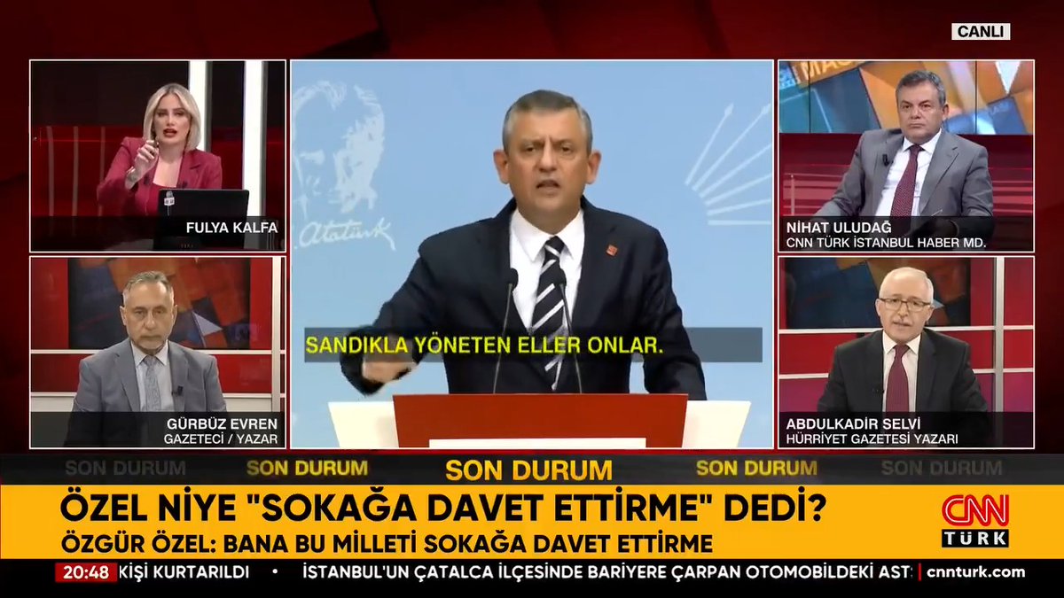 "Bana bu milleti sokağa davet ettirme" dedi! Özgür Özel ne demek istiyor?