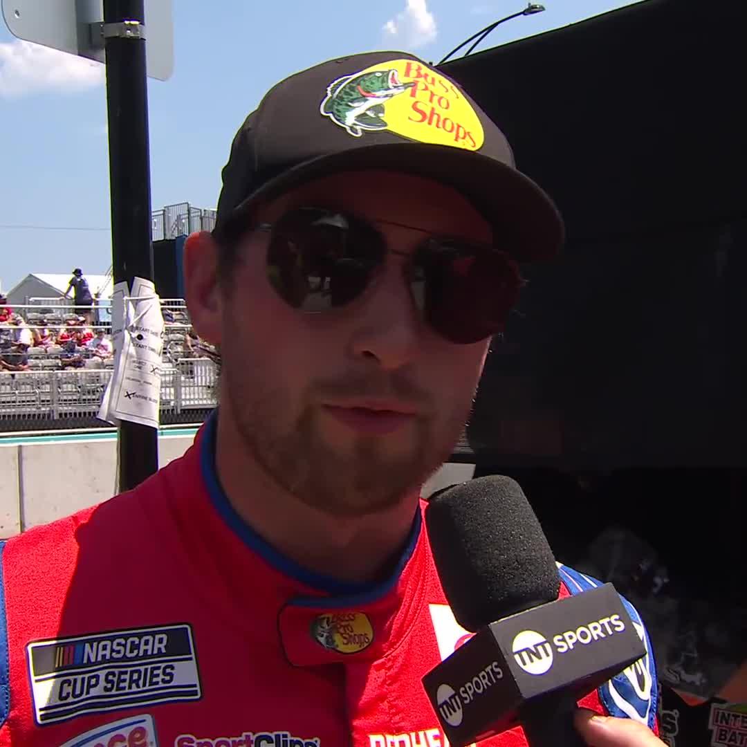 "The most intense qualifying session we do all year ... on the absolute ragged edge." Chase Briscoe has the second-fastest lap in Group 1 of #BuschLightPole qualifying.