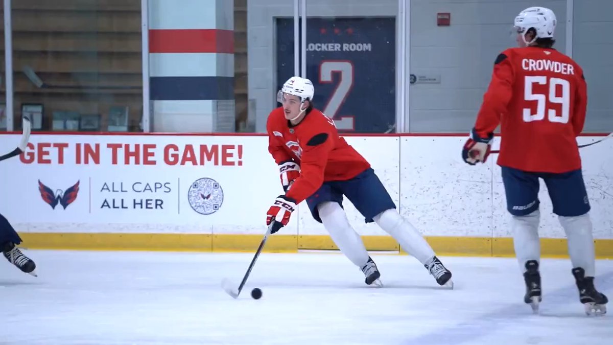 “[The goal is] just being as ready as I can to try and come into Training Camp and make the team ... Just getting bigger, faster, stronger.” #CapsDevCamp has wrapped for 31 prospects who looked to prove their potential, reports Taryn Bray on Caps 365. #ALLCAPS | DEX Imaging