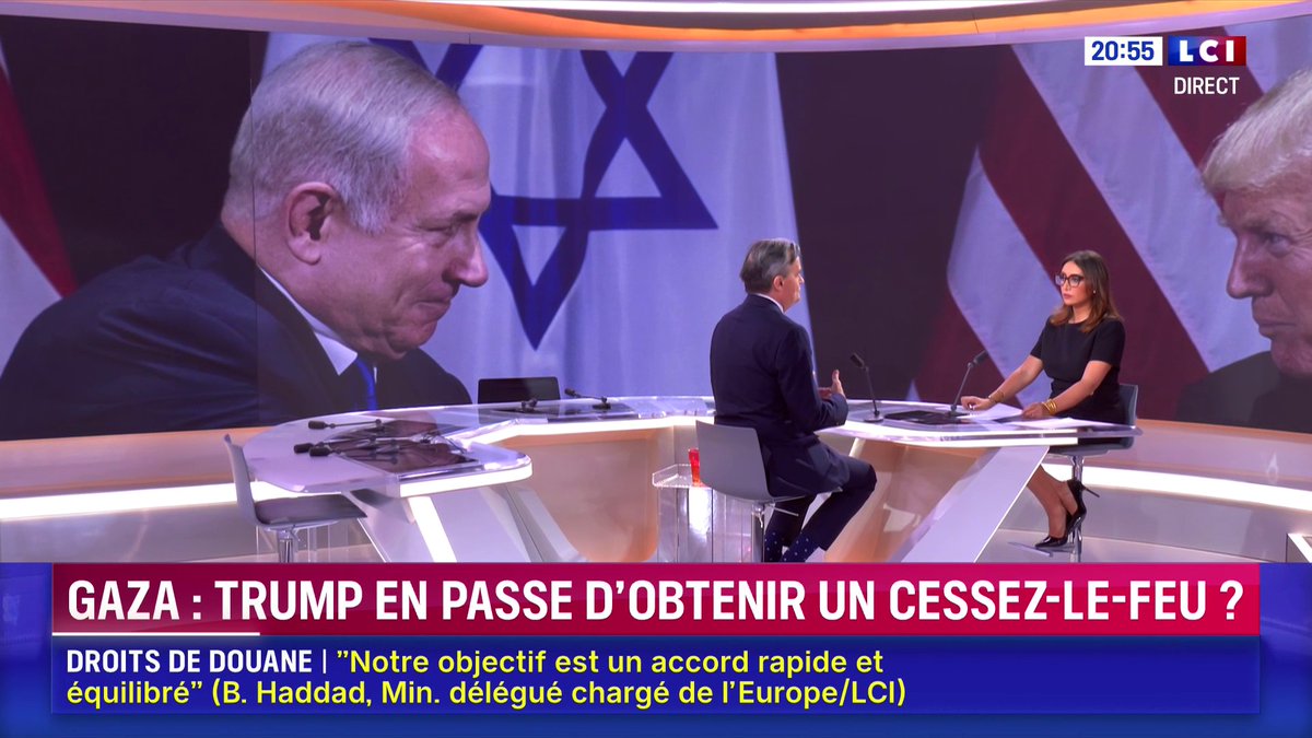 Conflit à Gaza : "On va sans doute aller vers une nouvelle trêve", estime Gérard Araud. "Pour Donald Trump, cette guerre qui dure est une sorte d'épine du pied, mais ce n'est pas un sujet essentiel à ses yeux." ▶️ avec ✦ Margot Haddad ✦