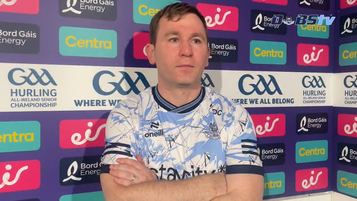 "It's hard for the year to finish like this. But that's the way it is. The best team won by far today..." Dublin Senior Hurling manager Niall Ó Ceallacháin speaks to DubsTV after the All-Ireland Semi Final defeat to Cork. #UpTheDubs