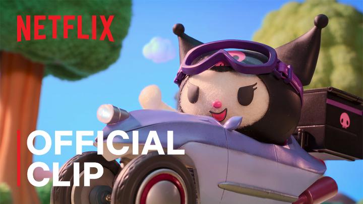 The chase is on! Kuromi wants My Melody's secret recipe and will go to any lengths to get it. My Melody & Kuromi comes exclusively to Netflix July 24 💗💜 #AnimeExpo #AX2025 #AnimeExpo2025