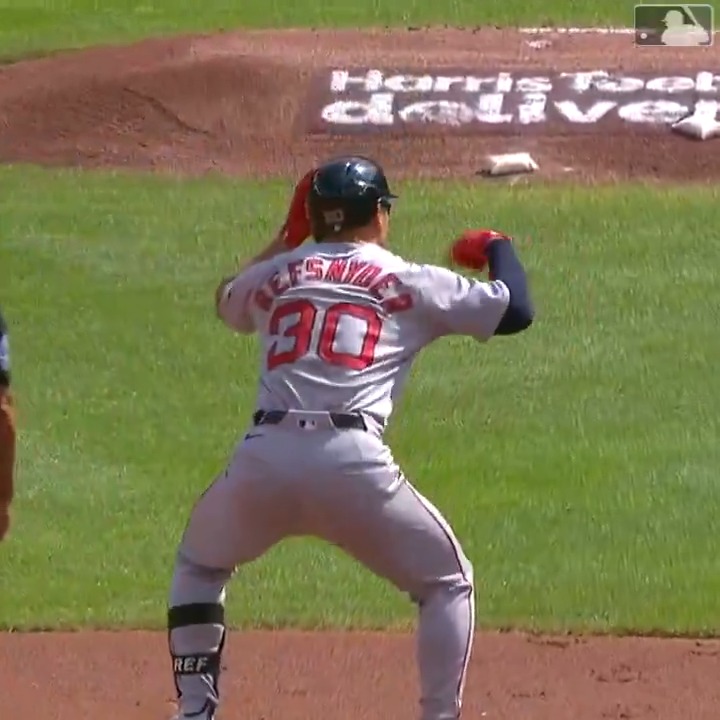 Folks, Ref has doubled against another lefty.