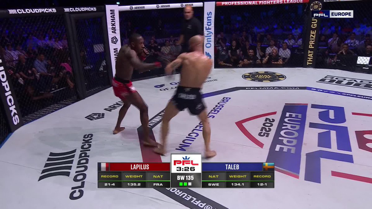 LE KNOCK-DOWN DE TAYLOR LAPILUS 🇫🇷SUR ALI TALEB