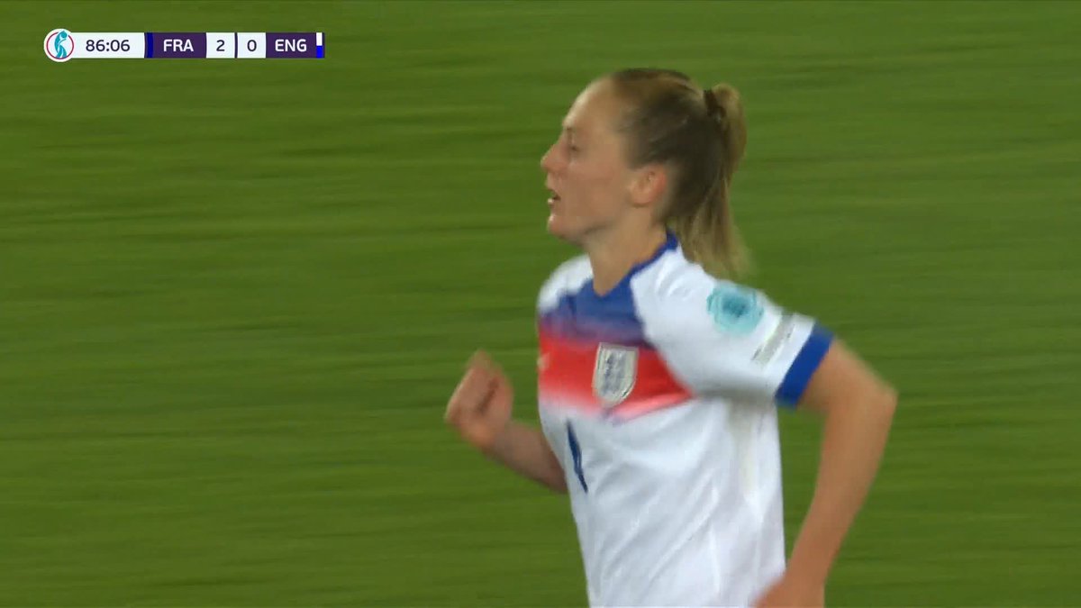 🔥 ENGLAND PULL ONE BACK! Keira Walsh's strike from the edge of the box brings the Lionesses RIGHT back into the contest 👀