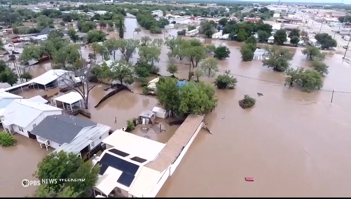 Across the Hill Country of central Texas today, rescue workers are urgently searching for the missing after a wall of water rushed through an area known as "Flash Flood Alley" in the early morning hours of July 4th. At least 32 people are dead, and still unaccounted for are 27 children who were attending a summer camp on the Guadalupe River. Officials say it's unclear how many are missing from other locations. Ali Rogin reports.